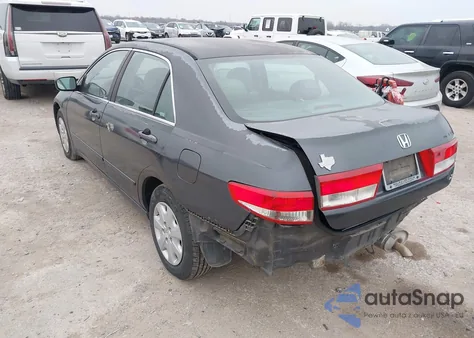 2003 Honda Accord 2.4 Lx from USA, damaged, VIN 3HGCM56383G706408